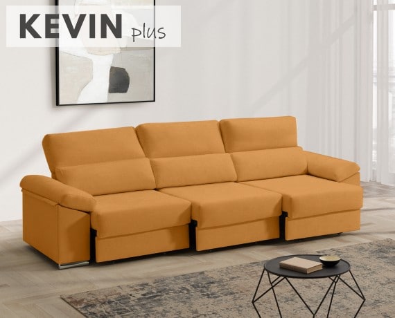 Sofá de tela Kevin Plus de HOME - principal