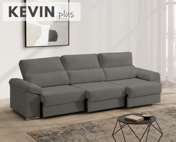 Sofá de tela Kevin Plus de HOME - principal