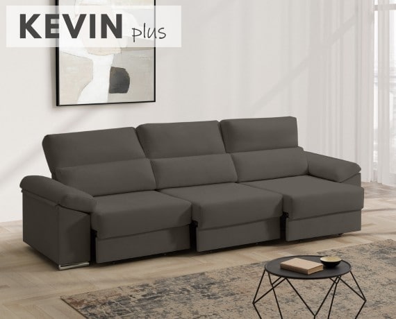 Sofá de tela Kevin Plus de HOME - principal