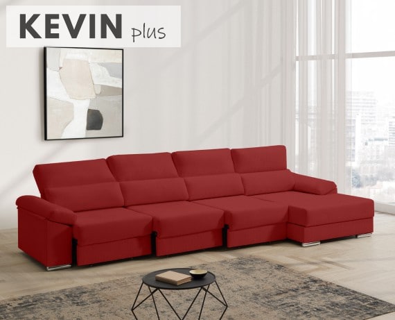 Sofá de tela Kevin Plus de HOME - principal
