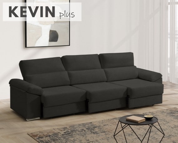 Sofá de tela Kevin Plus de HOME - principal