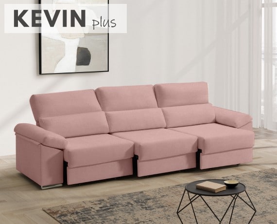 Sofá de tela Kevin Plus de HOME - principal