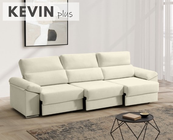 Sofá de tela Kevin Plus de HOME - principal
