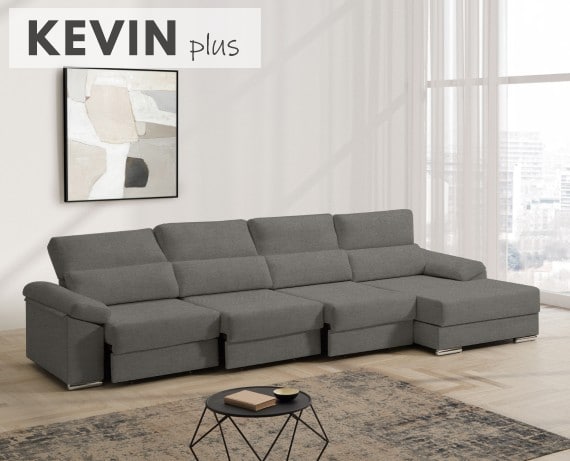 Sofá de tela Kevin Plus de HOME - principal