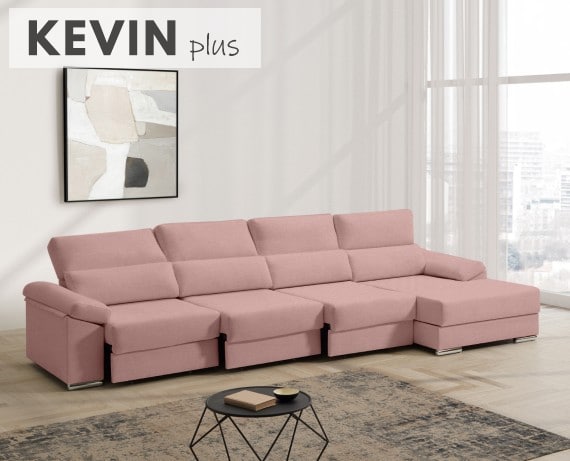 Sofá de tela Kevin Plus de HOME - principal