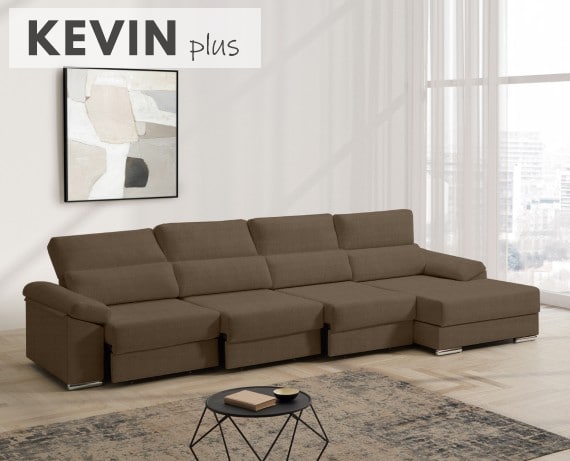 Sofá de tela Kevin Plus de HOME - principal
