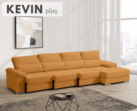 Sofá de tela Kevin Plus de HOME - principal