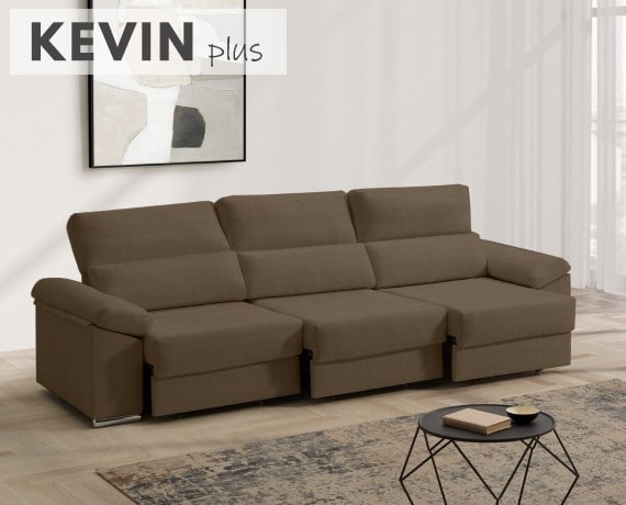Sofá de tela Kevin Plus de HOME - principal