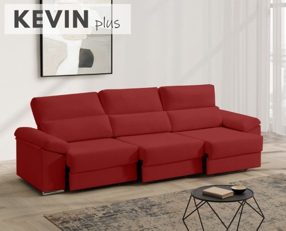 Sofá de tela Kevin Plus de HOME - principal