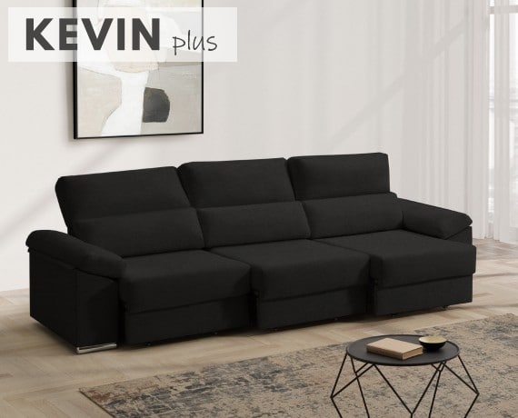Sofá de tela Kevin Plus de HOME - principal