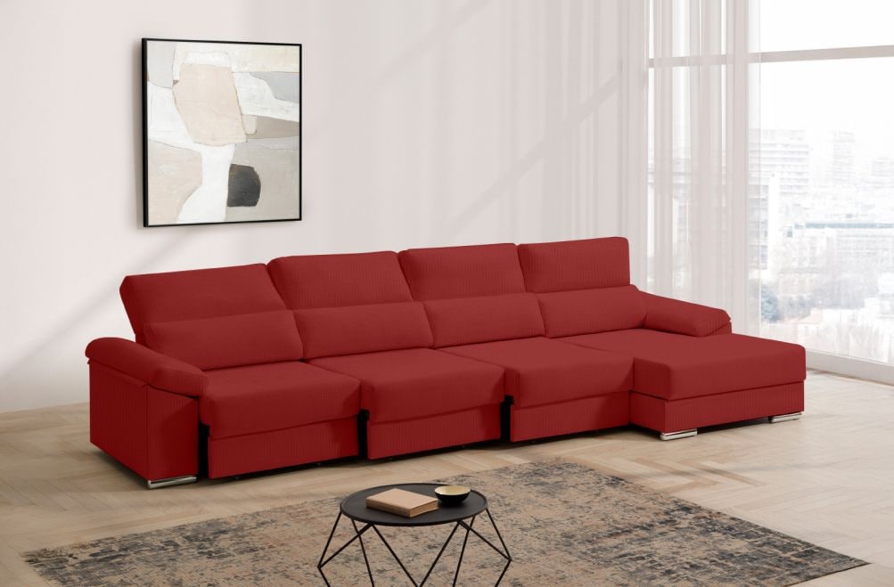 Sofá de tela Kevin Plus de HOME - principal