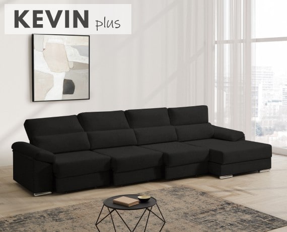 Sofá de tela Kevin Plus de HOME - principal