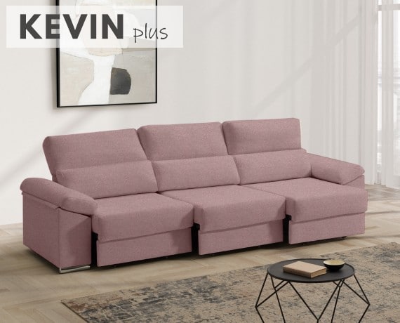 Sofá de tela Kevin Plus de HOME - principal