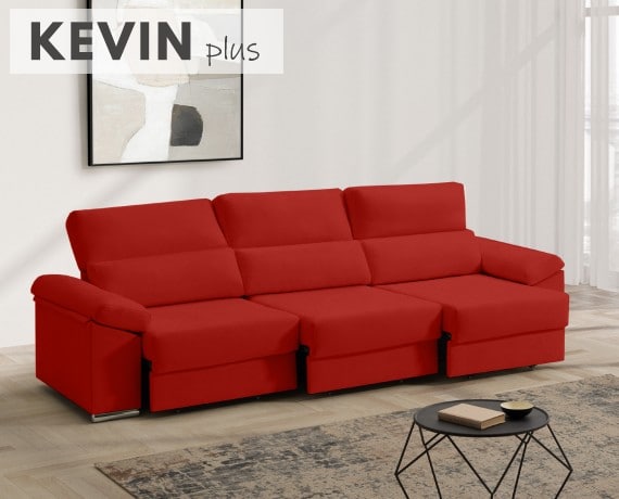 Sofá de tela Kevin Plus de HOME - principal