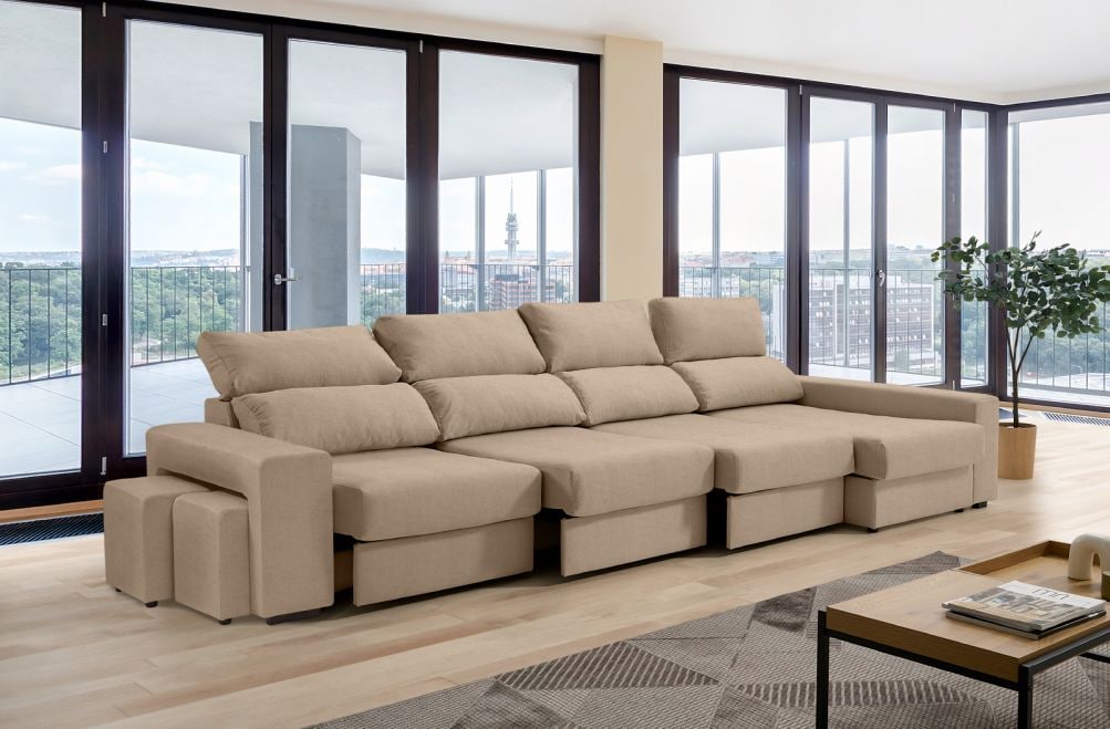 Sofá de tela Marla Plus de HOME - principal