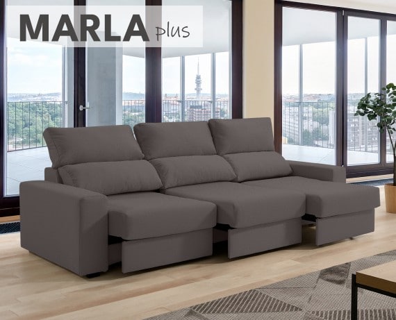 Sofá de tela Marla Plus de HOME - principal
