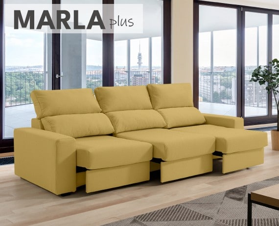 Sofá de tela Marla Plus de HOME - principal