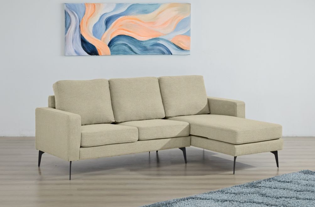 Sofá de tela Arnel de HOME - principal