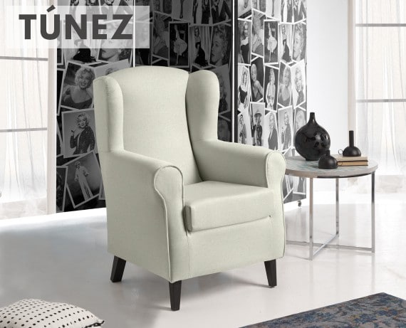 Sillón de tela Túnez de HOME - principal