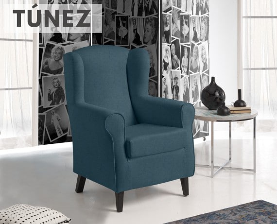 Sillón de tela Túnez de HOME - principal