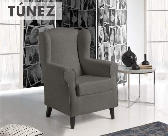 Sillón de tela Túnez de HOME - principal