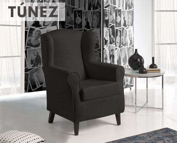 Sillón de tela Túnez de HOME - principal