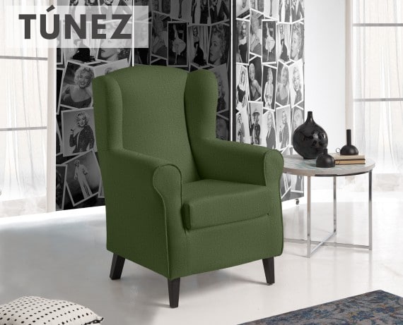 Sillón de tela Túnez de HOME - principal