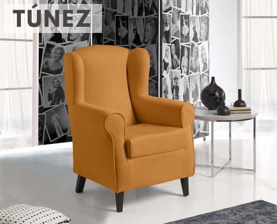 Sillón de tela Túnez de HOME - principal