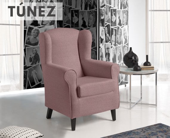 Sillón de tela Túnez de HOME - principal