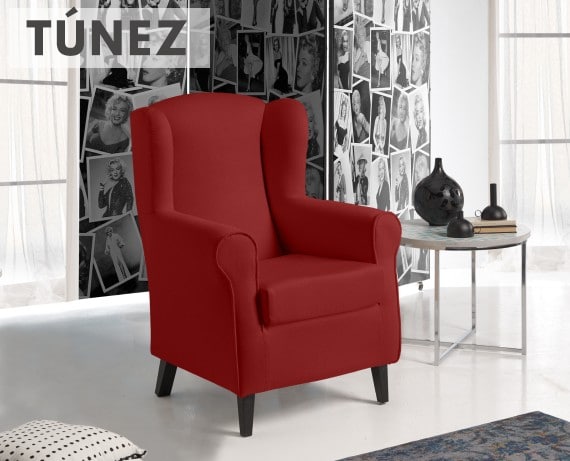 Sillón de tela Túnez de HOME - principal