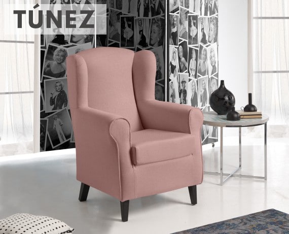 Sillón de tela Túnez de HOME - principal