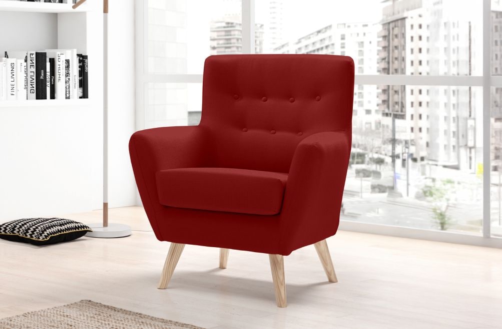 Butaca de tela Suecia de HOME - principal