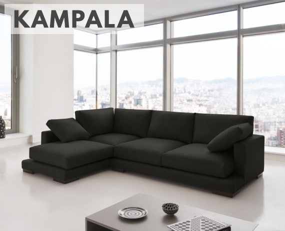 Sofá de tela Kampala de HOME - principal