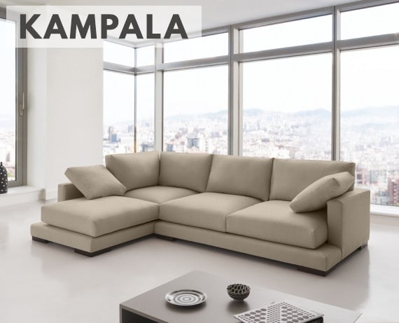 Sofá de tela Kampala de HOME - principal