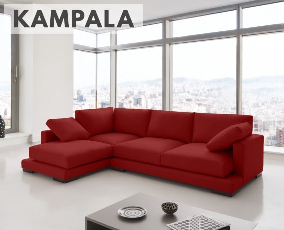 Sofá de tela Kampala de HOME - principal