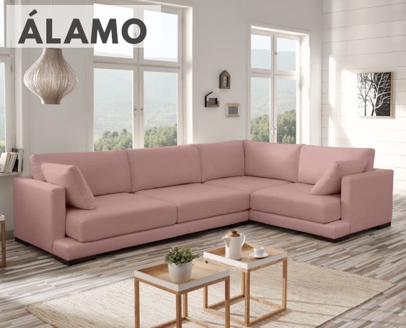 Sofá de tela Álamo de HOME - principal