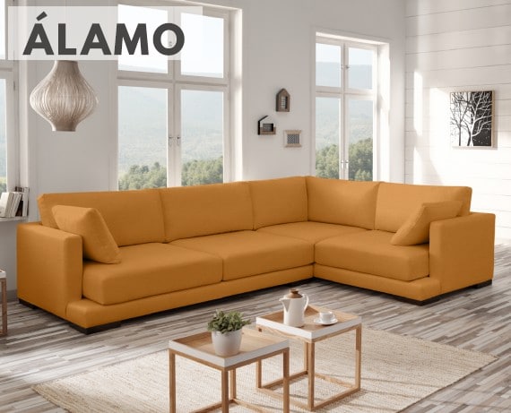 Sofá de tela Álamo de HOME - principal