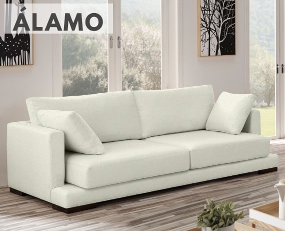 Sofá de tela Álamo de HOME - principal