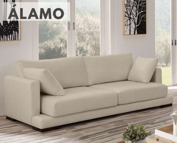 Sofá de tela Álamo de HOME - principal