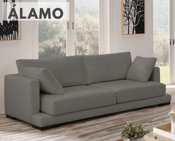 Sofá de tela Álamo de HOME - principal