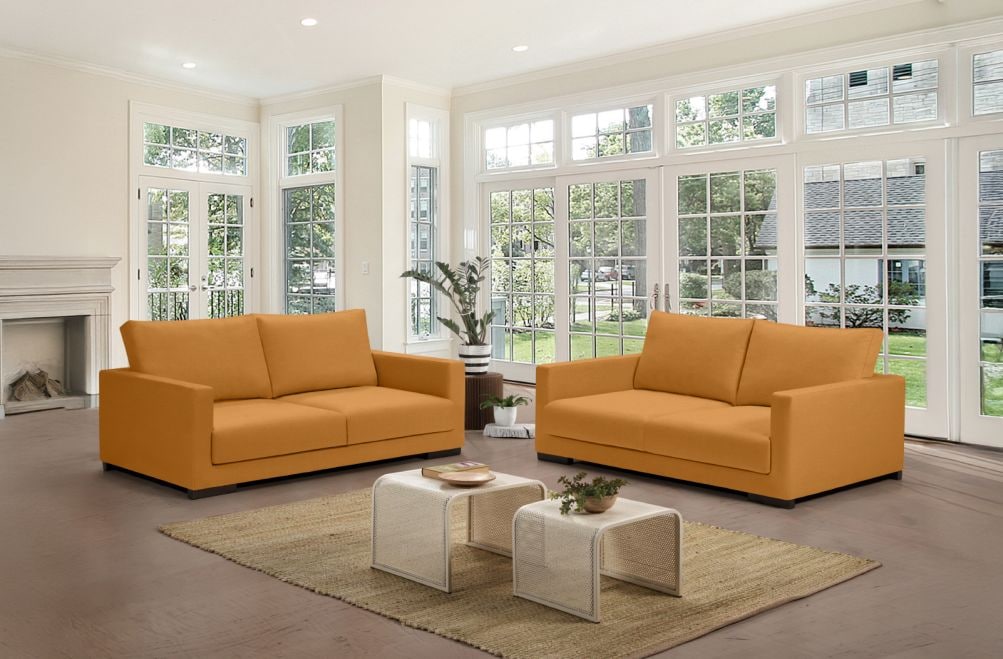 Sofá de tela Seurat de HOME - principal