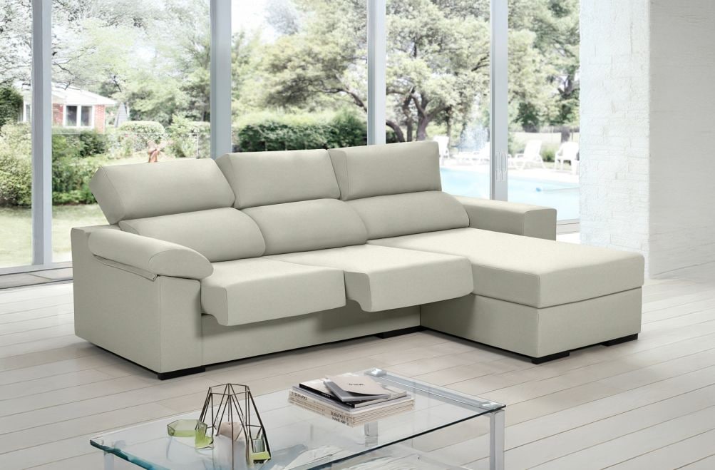 Sofá de tela Onsen de HOME - principal