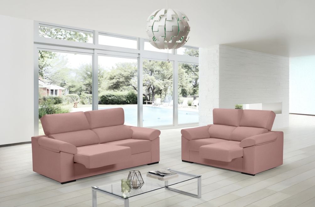 Sofá de tela Onsen de HOME - principal