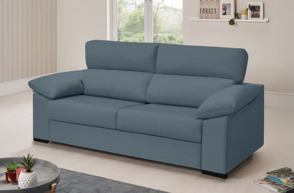 Sofá cama de tela Claris de HOME - principal