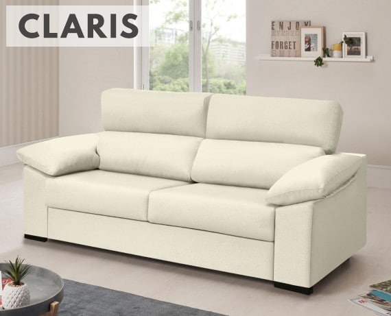Sofá cama de tela Claris de HOME - principal