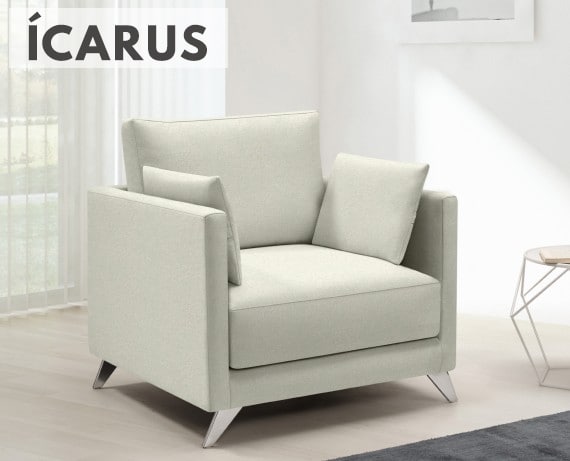 Butaca de tela Ícarus de HOME - principal