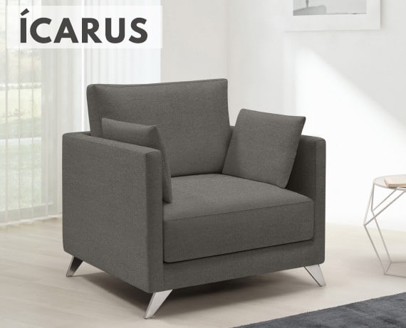 Butaca de tela Ícarus de HOME - principal