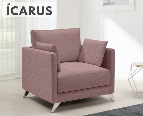 Butaca de tela Ícarus de HOME - principal