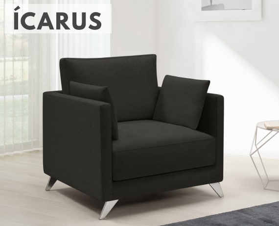 Butaca de tela Ícarus de HOME - principal