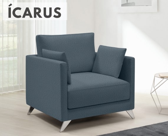 Butaca de tela Ícarus de HOME - principal
